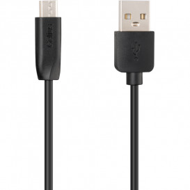 USB дата-кабель Gelius One GP-UC115 MicroUSB черный, 1 метр