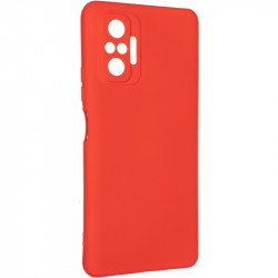 Чехол накладка Full Soft Case для Xiaomi Redmi Note 10 Pro красная
