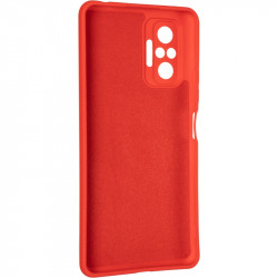 Чехол накладка Full Soft Case для Xiaomi Redmi Note 10 Pro красная