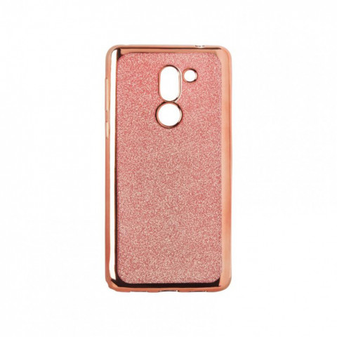 Накладка Remax Glitter Silicon для Xiaomi Redmi Note 4x (розового цвета)
