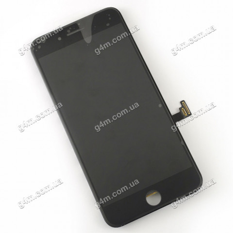Дисплей Apple iPhone 7 Plus с тачскрином и рамкой, черный, Оригинал