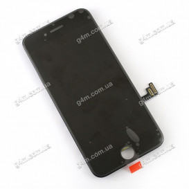 Дисплей Apple iPhone 7 с тачскрином и рамкой, черный, Оригинал