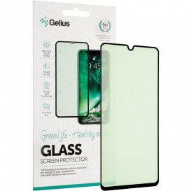 Защитное стекло Gelius Green Life для Samsung A315 (A31) (3D стекло черного цвета)