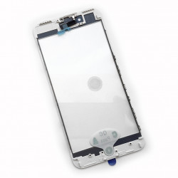 Стекло сенсорного экрана с рамкой и OCA пленкой для Apple iPhone 7 Plus белое