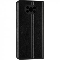 Чехол-книжка Gelius Leather New для Xiaomi Poco X3, X3 Pro черного цвета