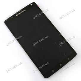 Дисплей Lenovo S930 с тачскрином черный (Оригинал China)