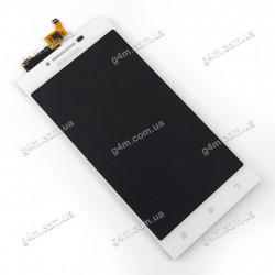 Дисплей для Lenovo P70 з тачскріном, білий