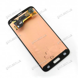 Дисплей Samsung G900A, G900F, G900H, G900i, G900T Galaxy S5 с тачскрином, черный, снятый с телефона