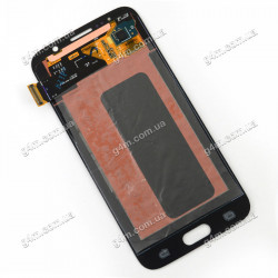 Дисплей Samsung G920F Galaxy S6 с тачскрином, золотистый, снятый с телефона