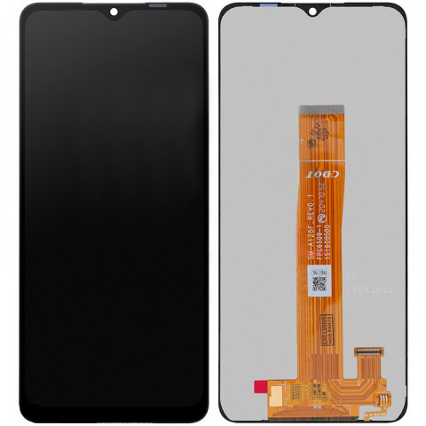 Дисплей Samsung A125F Galaxy A12/M127F с тачскрином, черный
