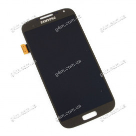 Дисплей Samsung i337, i9500 Galaxy S4, i9505, i9515 Galaxy S4 серый с тачскрином, снятый с телефона