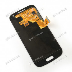 Дисплей Samsung i9190 Galaxy S4 Mini, i9195 Galaxy S4 Mini, i9192 Galaxy S4 Mini Duos, i9197 Galaxy S4 Mini с тачскрином, черный, снятый с телефона