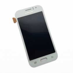 Дисплей Samsung J110G, J110H/DS, J110L, J110M Galaxy J1 Ace, J111F Galaxy J1 Ace Neo, белый, снятый с телефона
