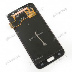 Дисплей Samsung G930 Galaxy S7 с тачскрином, серебристый, снятый с телефона