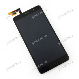 Дисплей Xiaomi Redmi Note 3 Pro SE с тачскрином, черный (148.5mm)