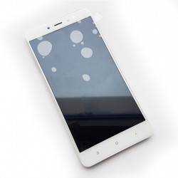 Дисплей Xiaomi Redmi Note 4 с тачскрином и рамкой, белый