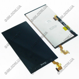 Дисплей для HTC One mini 601n з тачскріном, чорний (Оригінал)