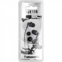 Навушники Panasonic RP-HJE118GU-K чорні