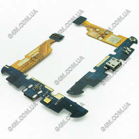 Шлейф LG E960 Google Nexus 4 с коннектором зарядки и компонентами