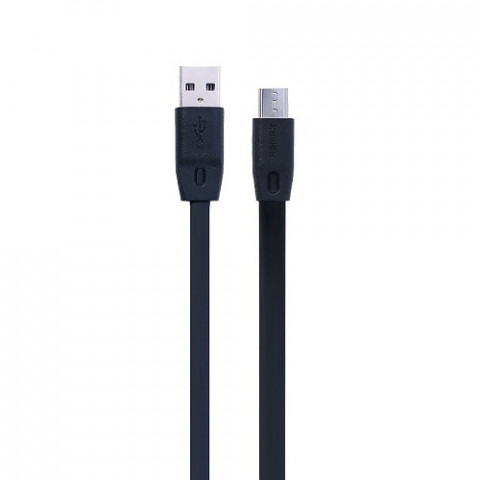 USB дата-кабель Remax Full Speed RC-001m microUSB черный 1m
