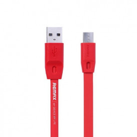 USB дата-кабель Remax Full Speed RC-001m microUSB красный 2m