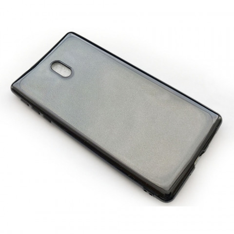 Накладка Remax Glitter Silicon для Nokia 3 TA-1032 (черного цвета)