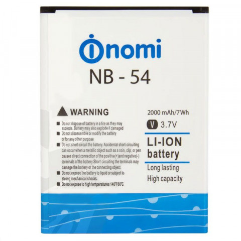 Акумулятор NB-54 для Nomi i504
