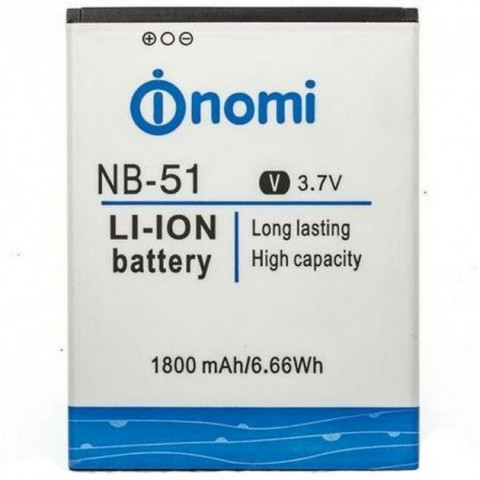 Аккумулятор NB-51 для Nomi i500