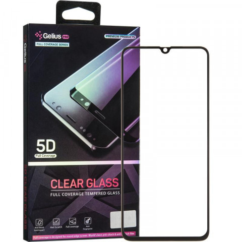 Защитное стекло Gelius Pro Clear Glass для Samsung A705 (A70) (5D стекло черного цвета)