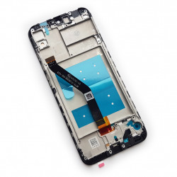 Дисплей Huawei Honor 8A (JAT-LX1) с тачскрином и рамкой, черный (Оригинал)