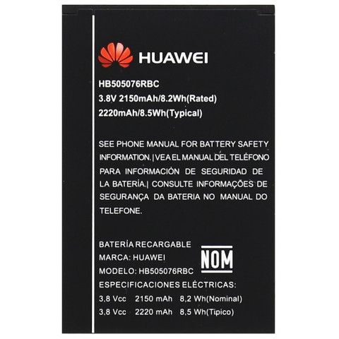 Акумулятор HB505076RBC для Huawei Ascend G615, Ascend G700, Ascend G610s, Ascend Y600, Y3 II