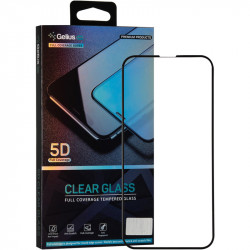 Защитное стекло Gelius Pro Clear Glass для Apple iPhone 13 Pro (черное 5D стекло)