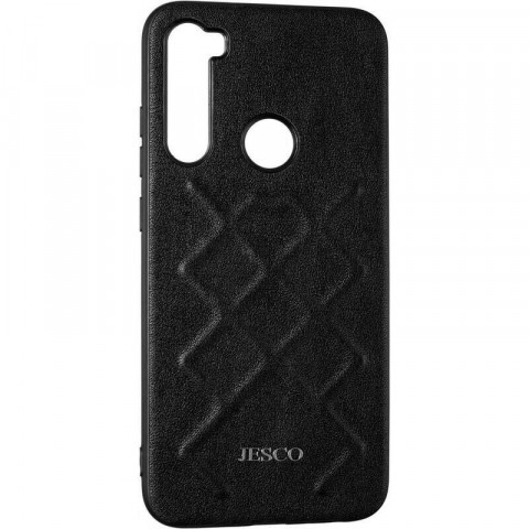 Накладка Jesco Leather для Samsung A107 (A10s) (черного цвета)