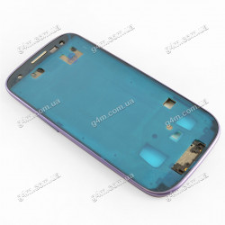 Рамка крепления дисплейного модуля для Samsung i9300 Galaxy S3 синяя