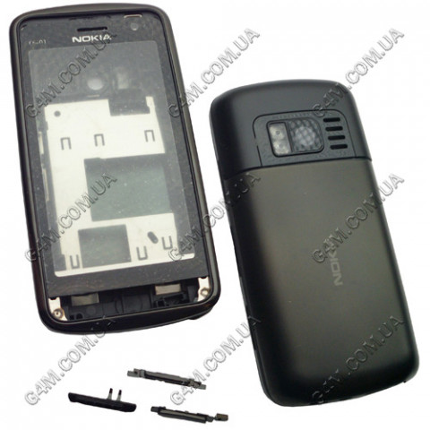 Корпус Nokia C6-01 черный, High Copy