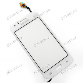 Тачскрин для Samsung J100H/DS Galaxy J1 белый (Оригинал)