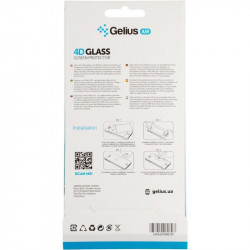 Защитное стекло Gelius Pro 4D для Samsung A205 (A20) (4D стекло черного цвета)