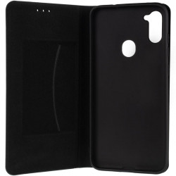 Чехол-книжка Gelius Leather New для Samsung A115 (A11), M115 (M11) черного цвета