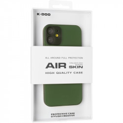 Чехол накладка K-DOO Air Skin для Apple iPhone 12 Mini (зеленого цвета)