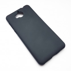 Накладка силиконовая для Meizu U10 черного цвета
