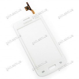 Тачскрин для Samsung S7262 Galaxy Star Plus Duos, белый с клейкой лентой