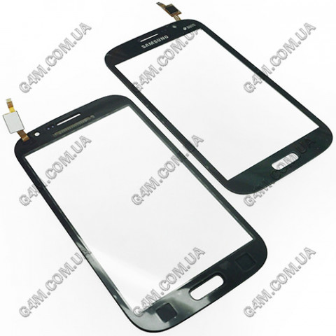 Тачскрин для Samsung i9060, i9062 Galaxy Grand Neo Duos черный с клейкой лентой