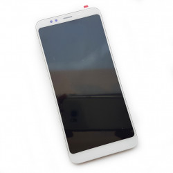 Дисплей Xiaomi Redmi 5 Plus с тачскрином и рамкой, белый