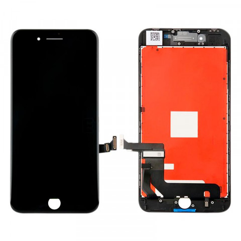 Дисплей Apple iPhone 8 Plus с тачскрином и рамкой, черный (Changed Glass)
