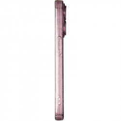 Чехол накладка Silicone Clear Shine iPhone 13 Pro фиолетового цвета