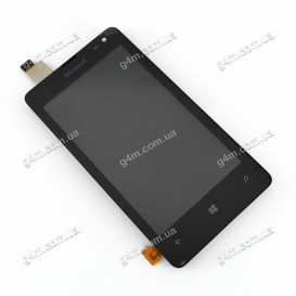 Дисплей Nokia RM-1069, Lumia 435 с тачскрином и рамкой (Оригинал)