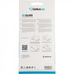 Защитное стекло Gelius Pro 4D для Xiaomi Redmi Note 10, Redmi Note 10s (4D стекло черного цвета)