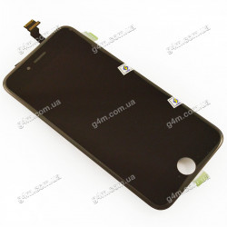 Дисплей Apple iPhone 6 с тачскрином и рамкой, черный (Оригинал)