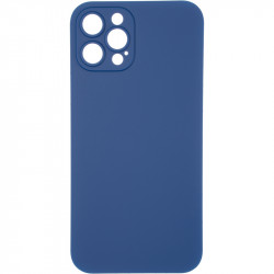 Накладка Gelius Slim Full Cover Case с защитным стеклом для Apple iPhone 12 Pro (синего цвета)