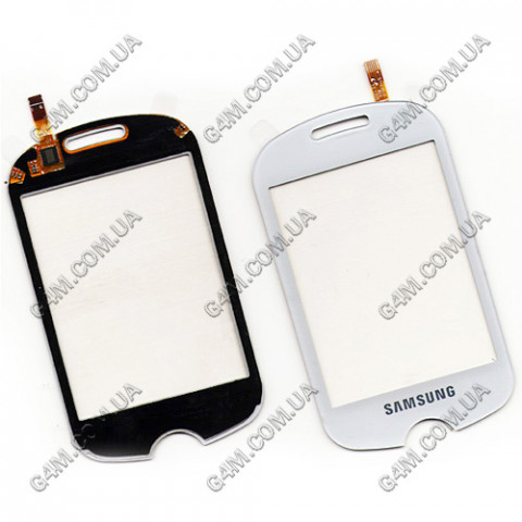 Тачскрин для Samsung C3510 белый с микросхемой (Оригинал China)